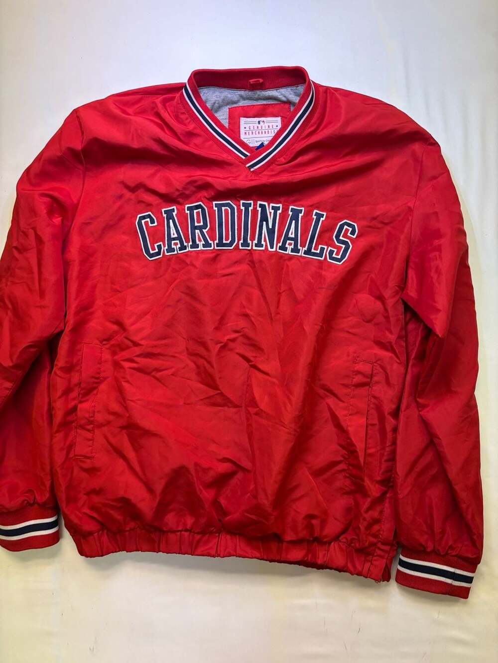 VTG Y2K Carl Banks G-III St. Louis Cardinals Windbreaker Jacket - Pullover - 2XL